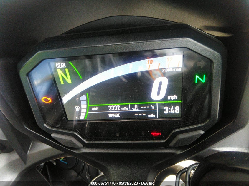 VIN ML5EXEN15NDA72227 2022 KAWASAKI EX650 N