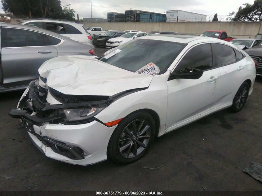VIN 19XFC1F7XLE201766 2020 HONDA CIVIC SEDAN EX-L
