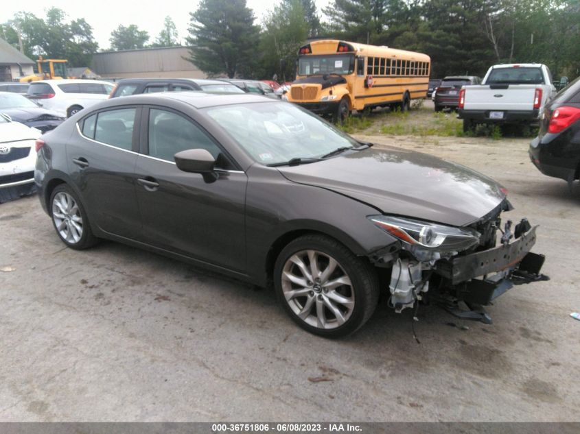 2014 MAZDA MAZDA3 S GRAND TOURING - JM1BM1W34E1132507