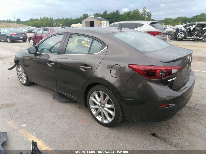 2014 MAZDA MAZDA3 S GRAND TOURING - JM1BM1W34E1132507