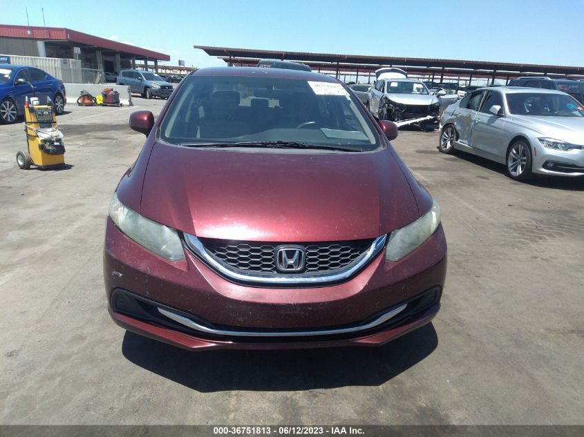 2013 HONDA CIVIC SDN LX - 19XFB2F50DE034911