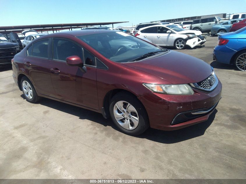 2013 HONDA CIVIC SDN LX - 19XFB2F50DE034911
