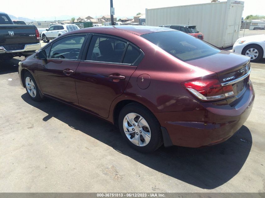 2013 HONDA CIVIC SDN LX - 19XFB2F50DE034911