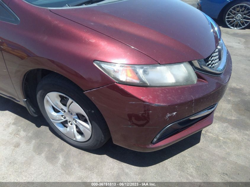 2013 HONDA CIVIC SDN LX - 19XFB2F50DE034911