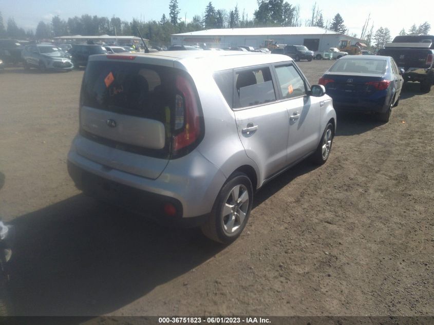 2017 KIA SOUL BASE - KNDJN2A29H7481225