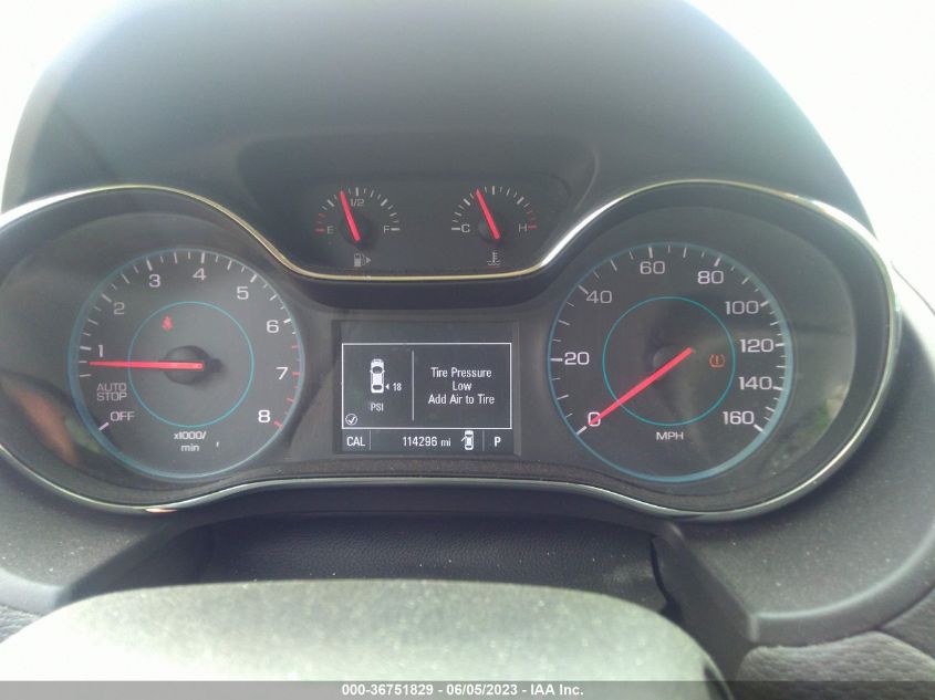 2017 CHEVROLET CRUZE LT - 1G1BE5SM9H7229845