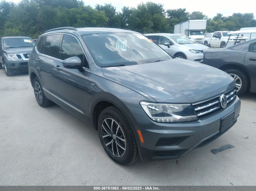 2021 VOLKSWAGEN TIGUAN SE/SE R-LINE BLACK/SEL - 3VV3B7AX7MM107112