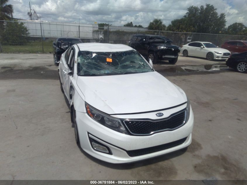 2015 KIA OPTIMA EX - 5XXGN4A70FG430878