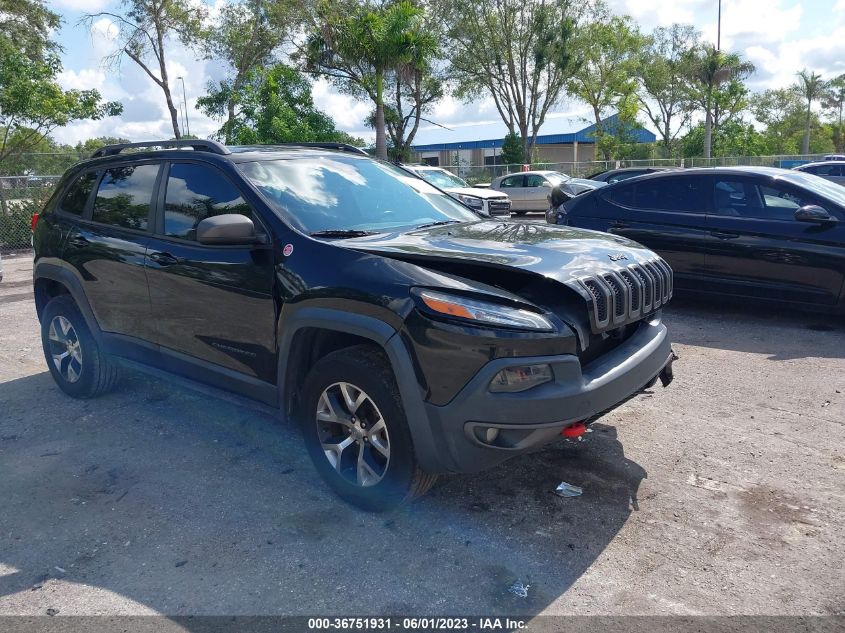 2014 JEEP CHEROKEE TRAILHAWK - 1C4PJMBS3EW212333