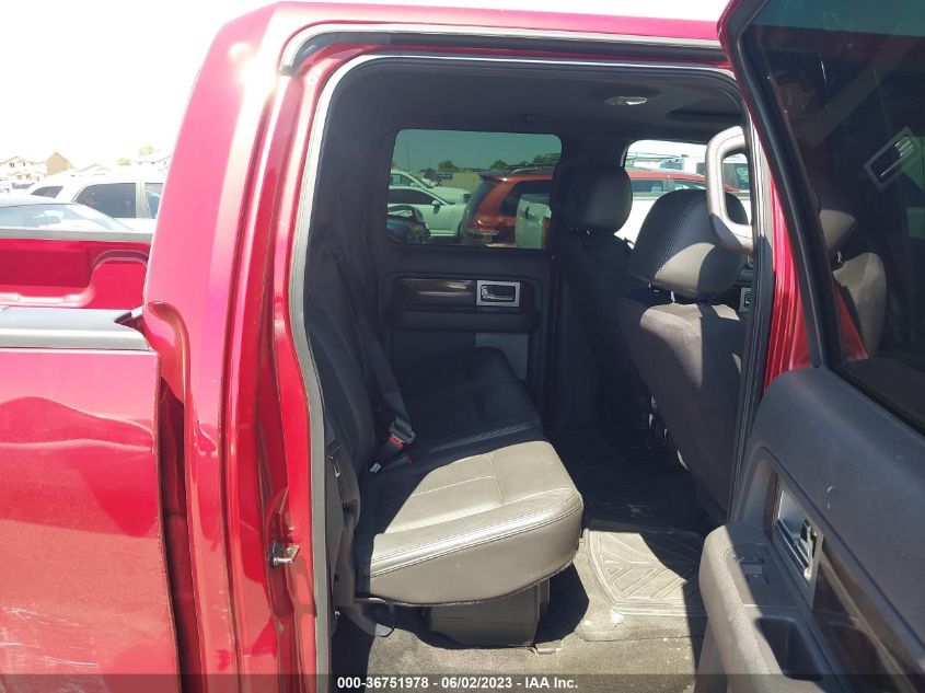 2013 FORD F-150 XL/XLT/FX4/LARIAT - 1FTFW1ET7DFB22181