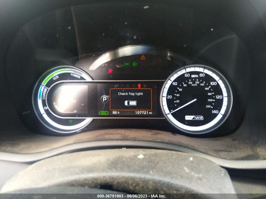 2017 KIA NIRO TOURING - KNDCE3LC9H5048116