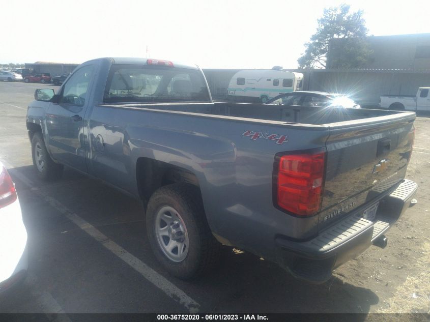 2016 CHEVROLET SILVERADO 1500 WORK TRUCK - 1GCNKNEH4GZ313649