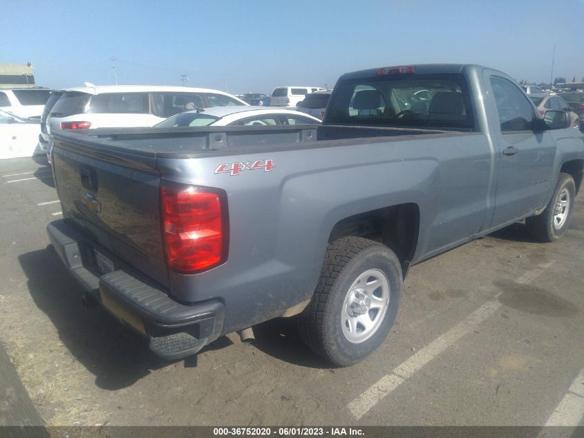 2016 CHEVROLET SILVERADO 1500 WORK TRUCK - 1GCNKNEH4GZ313649