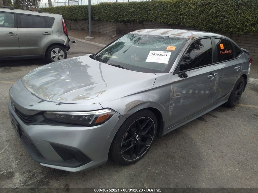 VIN 2HGFE2F59PH512924 2023 HONDA CIVIC SEDAN SPORT