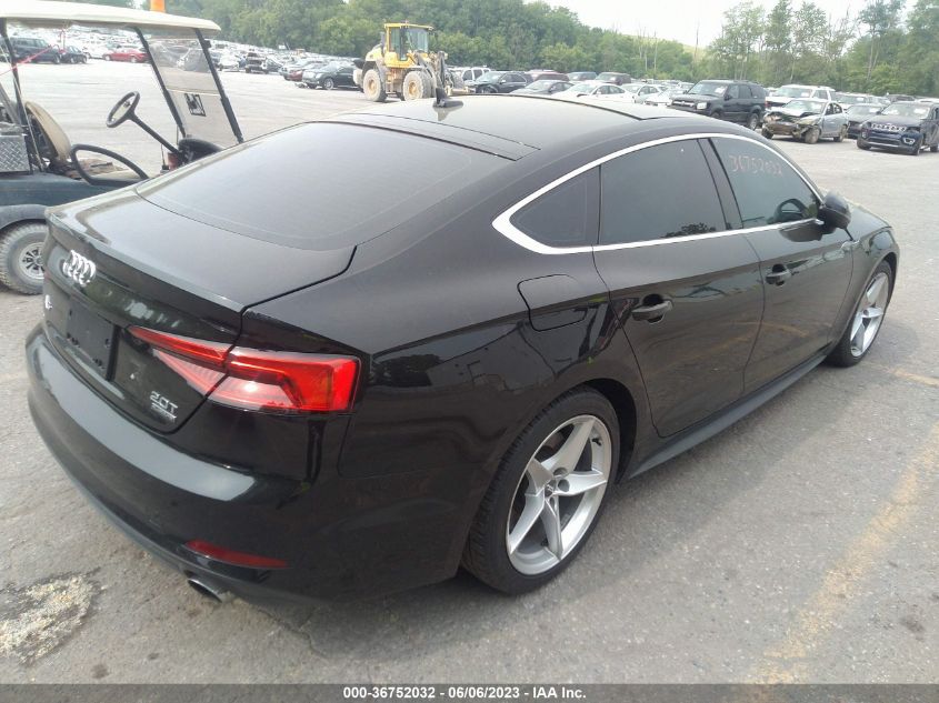 2018 AUDI A5 SPORTBACK PREMIUM - WAUDNCF52JA005572