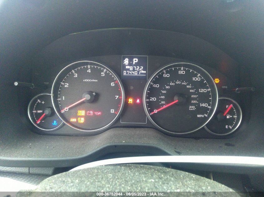 2014 SUBARU LEGACY 2.5I SPORT - 4S3BMBH68E3037904