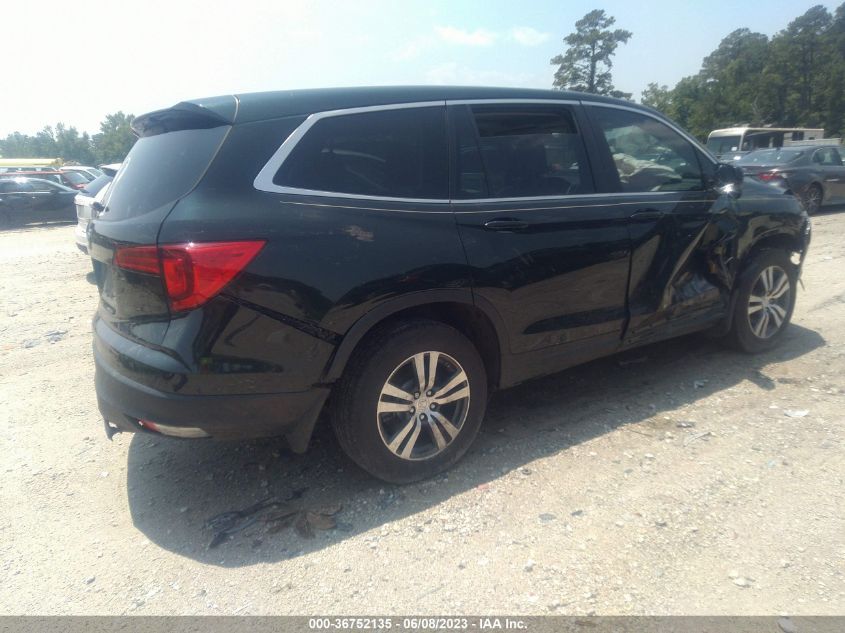 2016 HONDA PILOT EX-L - 5FNYF5H79GB046034
