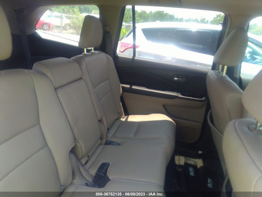 2016 HONDA PILOT EX-L - 5FNYF5H79GB046034