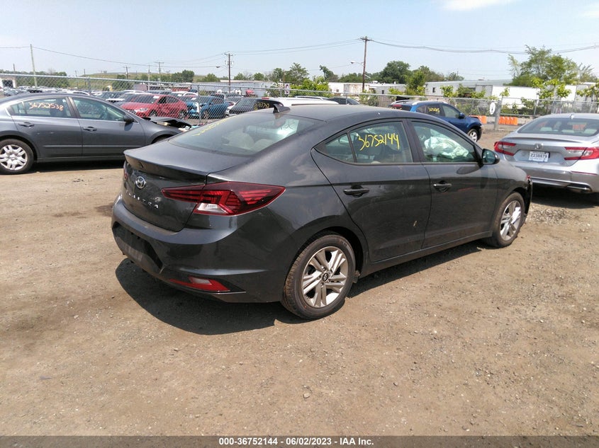 VIN 5NPD84LF1LH572025 2020 HYUNDAI ELANTRA SEL