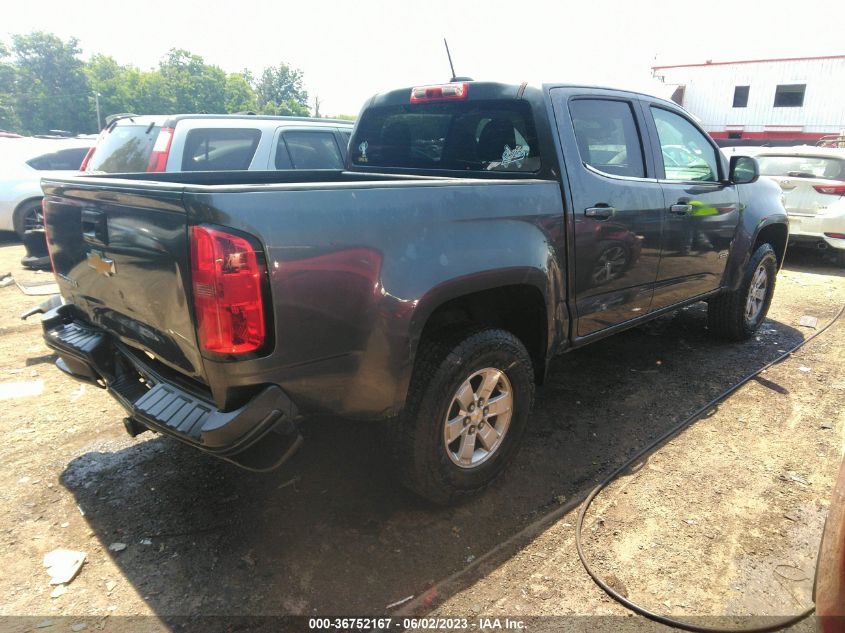 2016 CHEVROLET COLORADO 4WD WT - 1GCGTBE3XG1366802