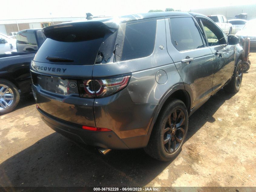 2016 LAND ROVER DISCOVERY SPORT HSE - SALCR2BG3GH580728