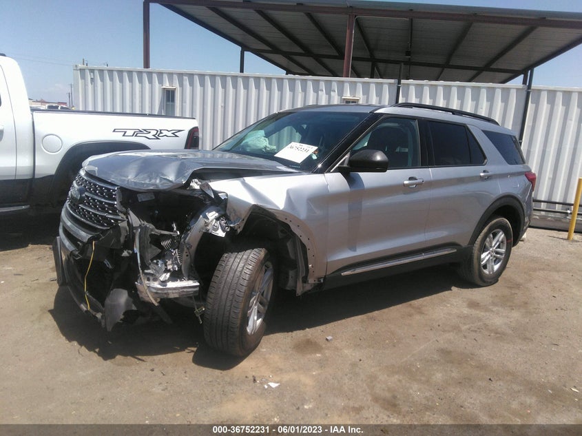 VIN 1FMSK8DH6MGA74923 2021 FORD EXPLORER XLT