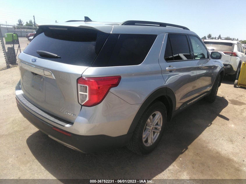 VIN 1FMSK8DH6MGA74923 2021 FORD EXPLORER XLT