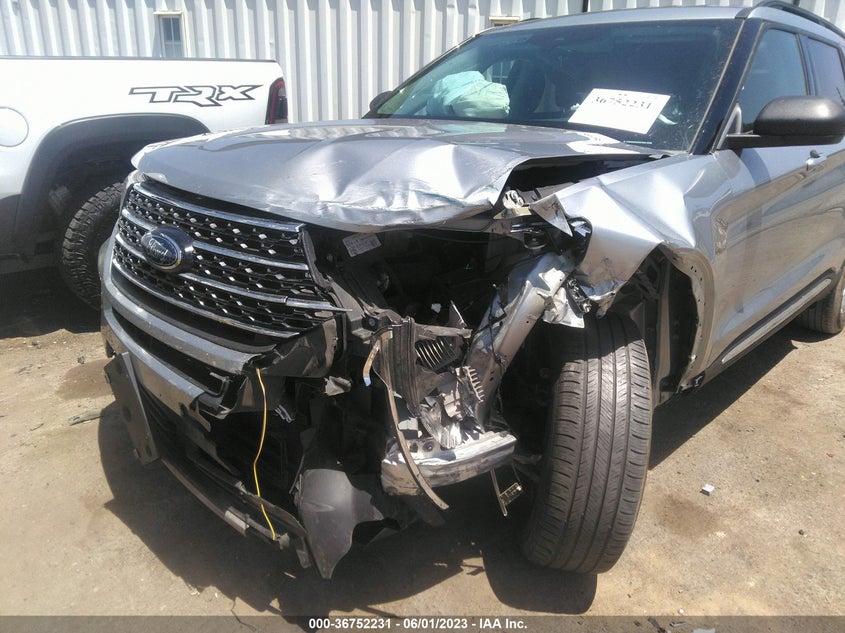 VIN 1FMSK8DH6MGA74923 2021 FORD EXPLORER XLT