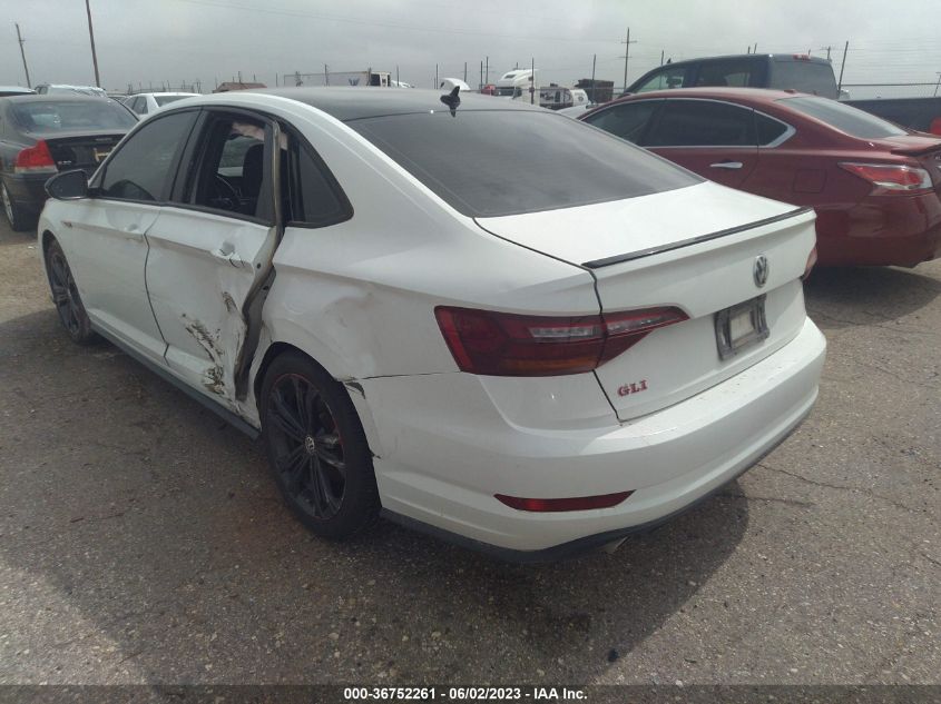 2019 VOLKSWAGEN JETTA GLI S 3VW5T7BU5KM191787