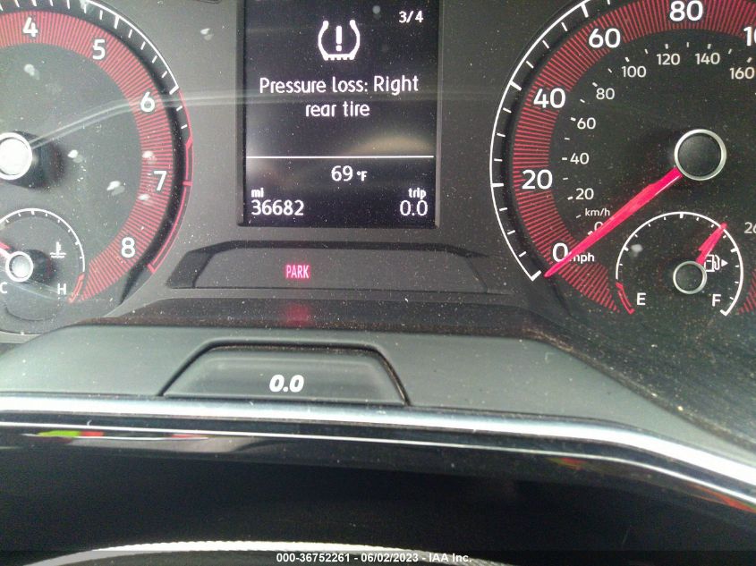 2019 VOLKSWAGEN JETTA GLI S 3VW5T7BU5KM191787