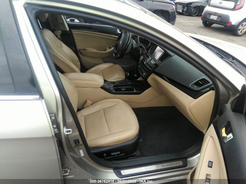 2014 KIA CADENZA PREMIUM KNALN4D76E5125024