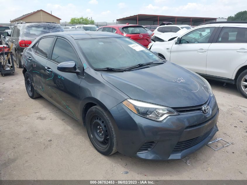 2016 TOYOTA COROLLA L/LE/S/S PLUS/LE PLUS - 2T1BURHE3GC647767