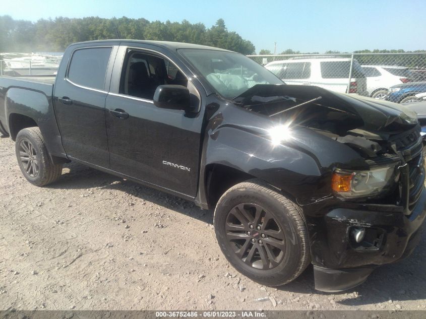 1GTG6CEN6K1261875 GMC CANYON 4WD SLE 2019