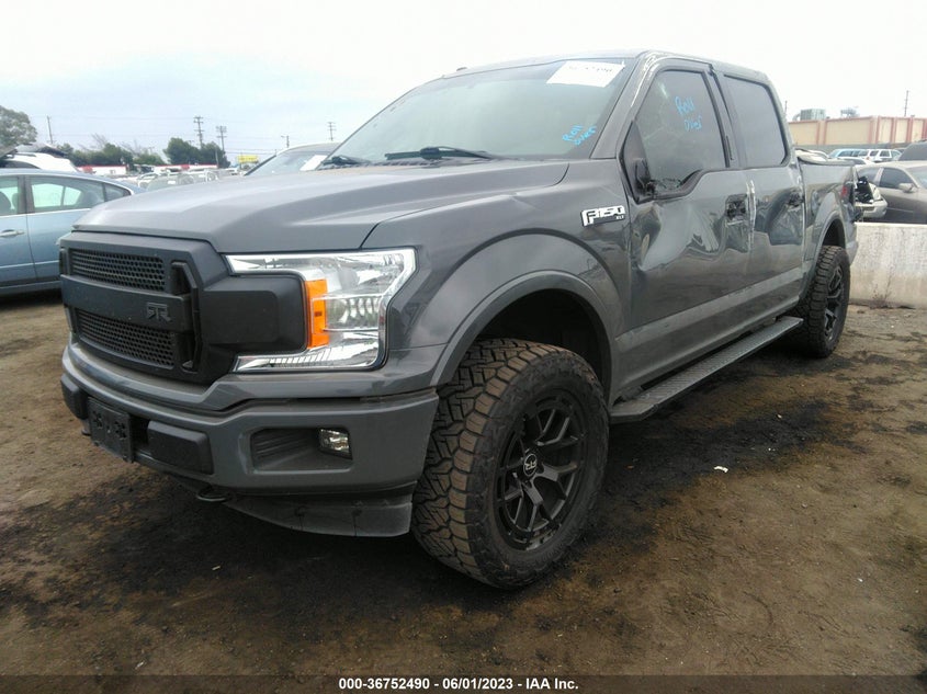 VIN 1FTEW1EP0JFD96283 2018 FORD F-150 XL/XLT/LARIAT