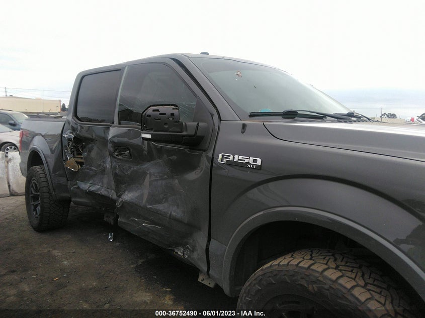 VIN 1FTEW1EP0JFD96283 2018 FORD F-150 XL/XLT/LARIAT