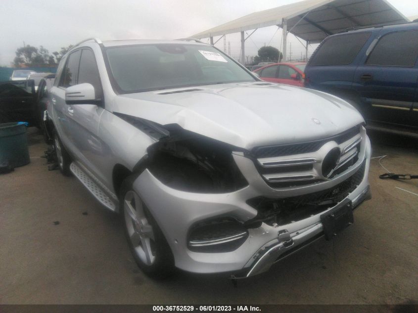 2016 MERCEDES-BENZ GLE GLE 350 - 4JGDA5JB4GA654737