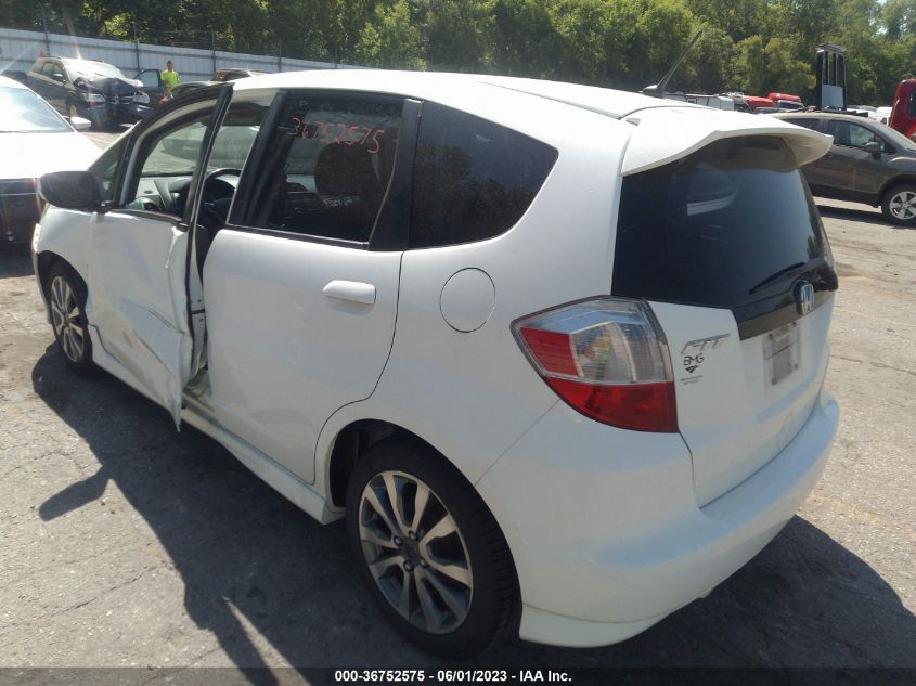 2013 HONDA FIT SPORT - JHMGE8H51DC025524