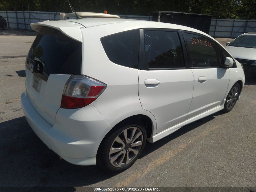 2013 HONDA FIT SPORT - JHMGE8H51DC025524
