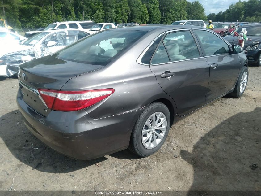 2017 TOYOTA CAMRY XLE/SE/LE/XSE - 4T1BF1FK2HU454482