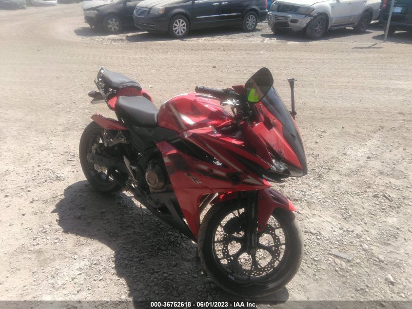2017 HONDA CBR500 R - MLHPC4460H5400924