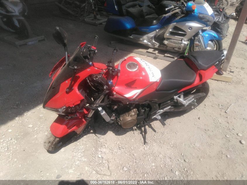2017 HONDA CBR500 R - MLHPC4460H5400924