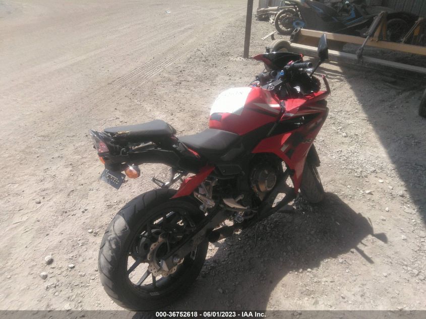 2017 HONDA CBR500 R - MLHPC4460H5400924