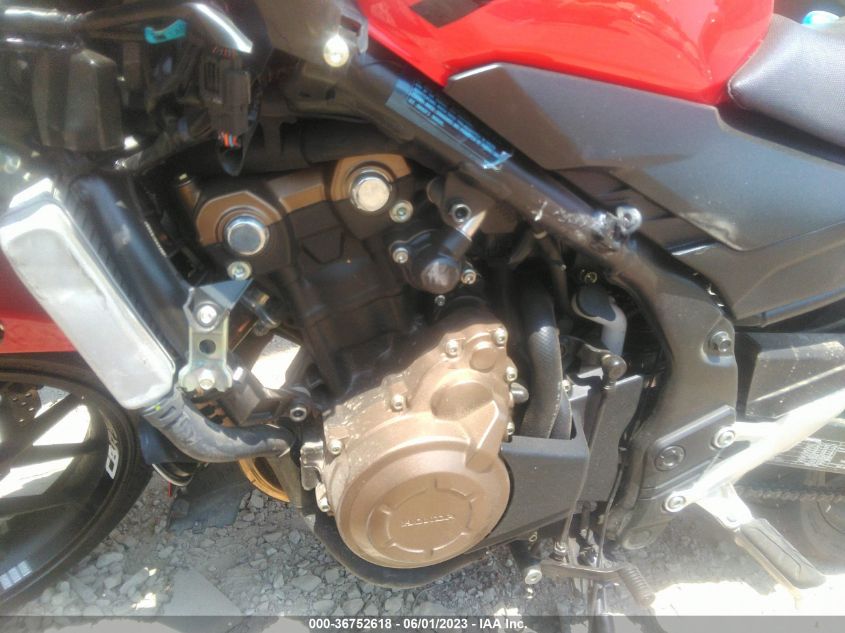2017 HONDA CBR500 R - MLHPC4460H5400924