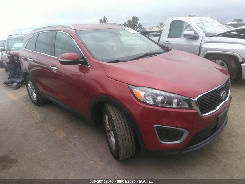 2017 KIA SORENTO LX - 5XYPG4A37HG276840