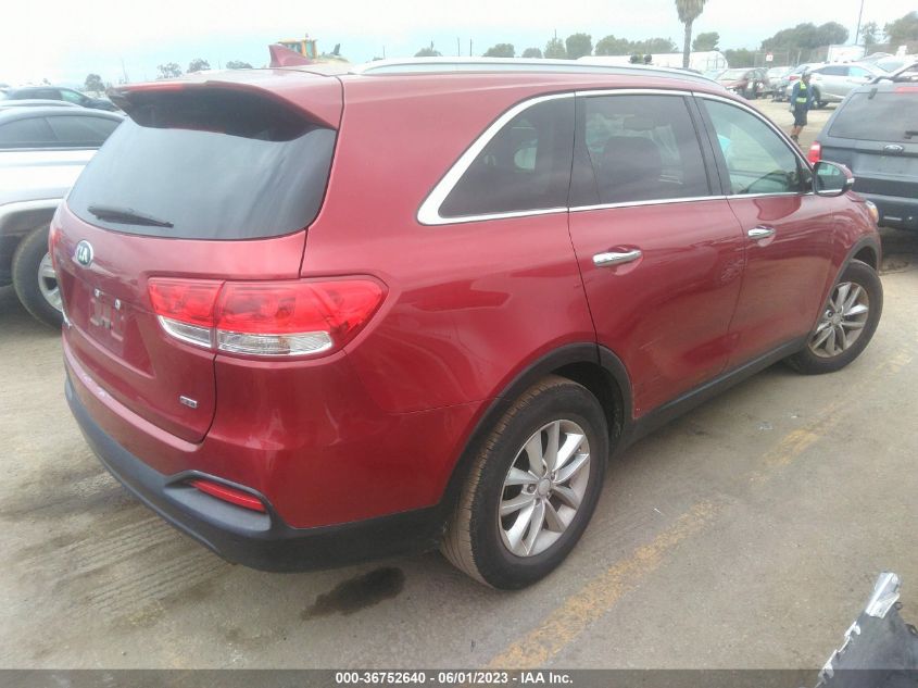 2017 KIA SORENTO LX - 5XYPG4A37HG276840