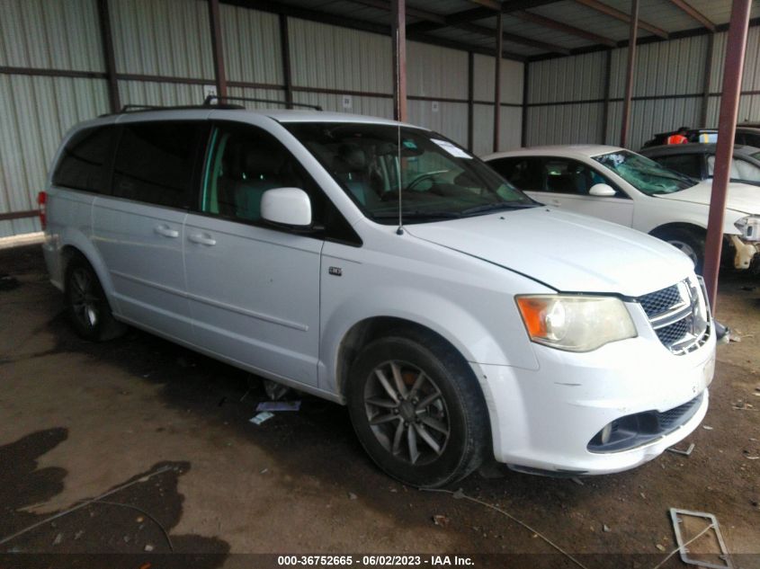2014 DODGE GRAND CARAVAN SXT 30TH ANNIVERSARY - 2C4RDGCG2ER235607
