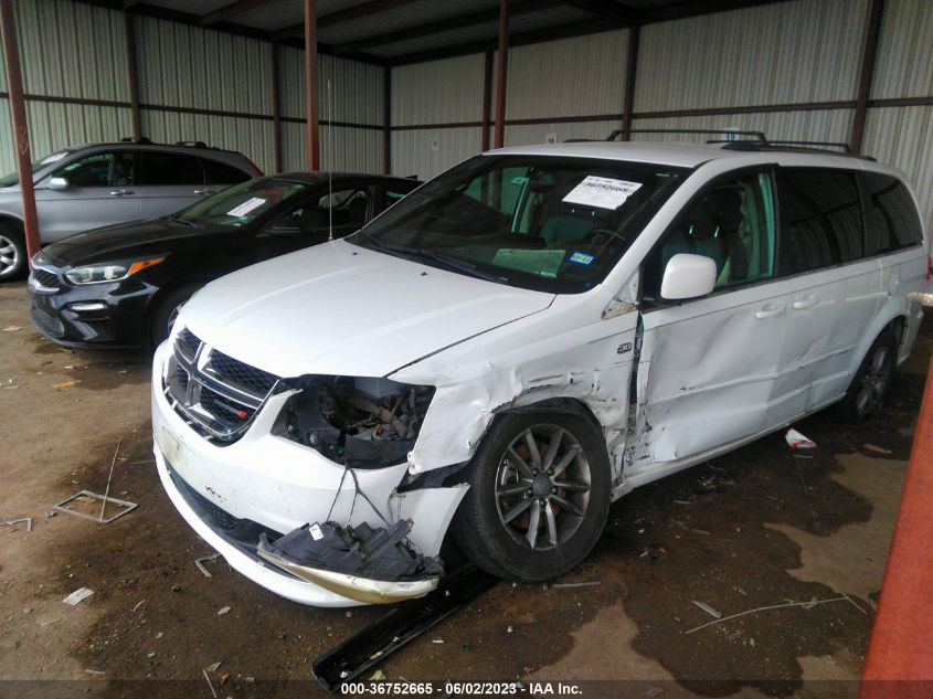 2014 DODGE GRAND CARAVAN SXT 30TH ANNIVERSARY - 2C4RDGCG2ER235607