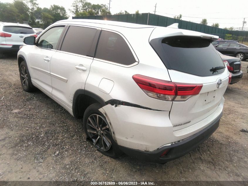 2018 TOYOTA HIGHLANDER SE/XLE - 5TDJZRFH9JS812004