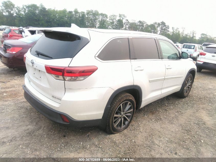 2018 TOYOTA HIGHLANDER SE/XLE - 5TDJZRFH9JS812004