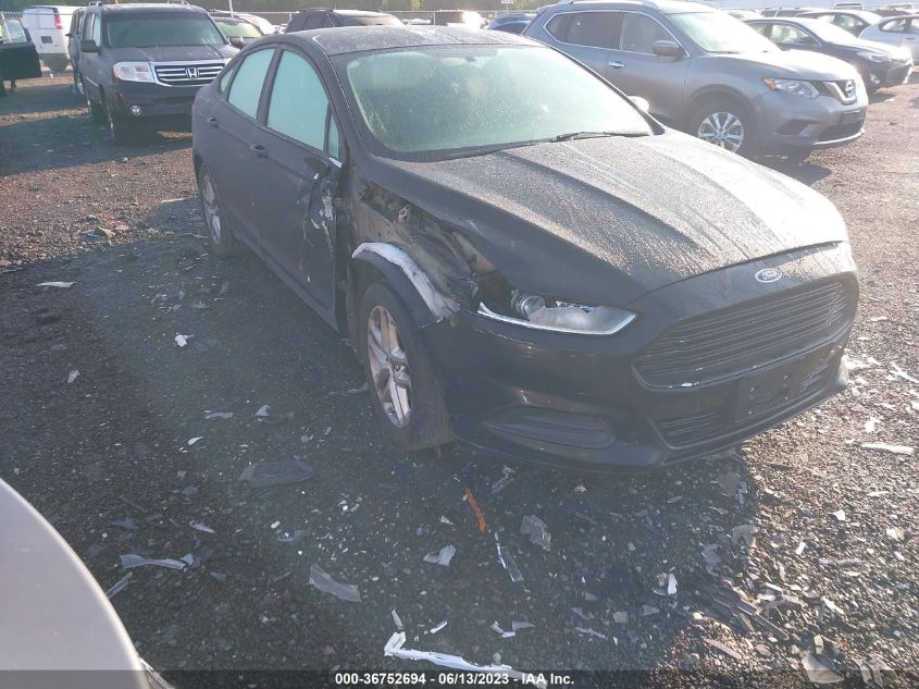 2016 FORD FUSION SE - 3FA6P0H75GR265195